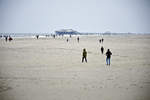 Hitzsand vor Sankt Peter-Ording auf der Halbinsel Eiderstedt.