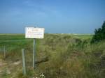 St.Peter-Ording, Blick Richtung Nordsee im Sommer 2003