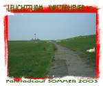 Blick nach Westerhever (Leuchtturm)