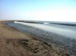 Am Strand von St. Peter-Ording, Sommer 2003