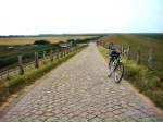 Auf dem Deich, Weg von St. Peter-Ording nach Westerhever, Sommer 2003