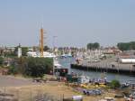 Hafen von Bsum, Juli 2006