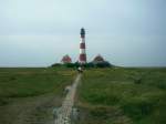 Weg zum Leuchtturm Westerhever, 2003