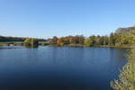 Hamburg am 10.11.2019: am herbstlichen Stadtparksee /