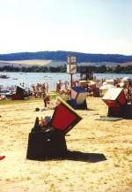 Am Stausee Hohenfelden, Naherhlungsgebiet von Erfurt und Weimar, 1999