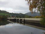 Hohenwarte Stausee im Naturpark Thüringer Schiefergebirge-Obere Saale (18.10.2022)