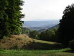 Einen kleinen Verdauungsspaziergang nachdem Abendessen genutzt und diesen Ausblick,am 25.August 2022,bei Floh Seligenthal,genossen.