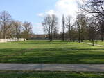 Schloßpark Kromsdorf, erbaut 1668 durch Johann Theodor de Mortaigne (09.04.2023)