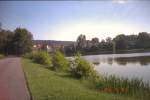 Am Burgsee in Bad Salzungen, Foto 1993