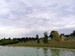 Ein Blick auf das Strandbad - Zeulenrodaer Meer.