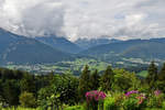 Blick auf die Berchtesgadener Alpen.
