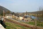 Montigny sur Meuse ist einer die vielen kleinen Orte im Val de Meuse in den Ardennen; 24.03.2012