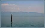 Bodensee und Österreichische Alpen.