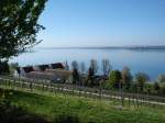 Blick von Birnau auf den berlingersee,  April 2007