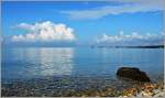 Ausblick ber den Bodensee.Im Hintergrund ist Lindau zu sehen.
(20.09.2011) 