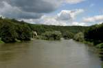 Der Doubs in L'Isle-sur-le-Doubs; 29.08.2010