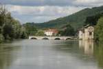 Der Doubs in Saint-Hippolyte 29.08.2010