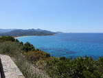 Korsika, Ausblick auf die Bucht von Algajola (19.06.2019)