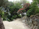 Jardin Romieu in Bastia, befindet sich unterhalb der Bastei Saint-Charles, angelegt von 1874 bis 1875 (21.06.2019)