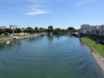 Fluss Charente bei Saintes, Dept. Charente-Maritime (15.07.2017)