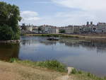 Aussicht auf den Fluss La Vienne bei Chatellerault, Dep.