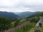 Aussicht vom Pass Col de Serrer im Monts du Cantal, Zentralmassiv (21.07.2018)