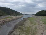 Lac de Vinca, Stausee des Fluss Tet, Okzitanien (30.09.2017)