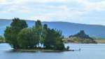 Frankreich, Languedoc-Roussillon, Hrault, Lac du Salagou (ein Stausee des Flusses Salagou), 02.09.2012
