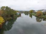 Fluss Meurthe bei St. Nicolas de Port (25.10.2015)
