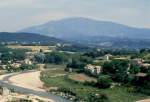 Am 01.05.1994 Blick zum Mont Ventoux (Dia gescannt)