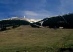 Am 01.05.1994 liegt noch immer Schnee auf dem Mont Ventoux (Dia gescannt)