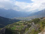 Aussicht auf La Roche-de-Rame im Dept.