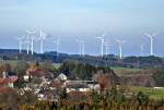 Windpark in der Eifel bei Schleiden - 19.11.2011