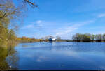 Bei Brohm im Landkreis Mecklenburgische Seenplatte staut eine Talsperre den Golmer M�hlbach auf.