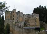 Die Ruine des Schlosses (12. Jahrhundert) von Beaufort (Luxemburg). 04.07.04