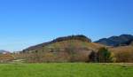 Blick auf die Sd(Wein)seite des Fohrenberges bei Ballrechten im Markgrflerland, Nov.2015 