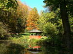 Kaiserstuhl, kleiner Weiher im Liliental, Okt.2007