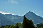 Blick auf`s Nebelhorn von Fischen/Allgu - 16.07.2011