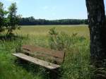 Natur-Ruhe-Idylle, auch ohne Fernreise direkt vor der Haustr,
in der Rheinebene bei Freiburg, Juni 2008