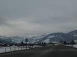 Nochmal ein Blick auf die verschneiten Alpen die noch zu Deutschland gehren.