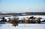 Weiler am Berg mit Blick in Richtung Dren. 18.12.2010