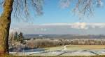 . Heiderscheid (Luxemburg) - Winterliche Aussicht in Richtung Buderscheid und Goesdorf. 20.01.2015 (Jeanny)