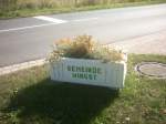 Gemeinde Wingst - Am Bahnhof - Foto vom Juli 2012