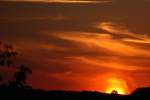 Der Himmel brennt
Sonnenuntergang in Lichtenfels