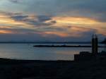 Mallorca, Abendstimmung, gesehen von Colonia de Sant Jordi, Mai 2012 