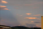 Ein besonderer Abendhimmel -    In Kernen-Rommelshausen, 07.08.2021 (M)