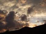 Abendhimmel nach dem Unwetter am 22. Juni 2011 ber Kronach-Kreuzberg.