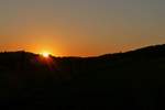 Sonnenaufgang am 21.07.2020 um 06.03 Uhr nahe Wiltz.
