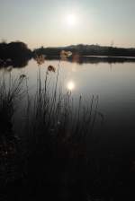 Sonnenuntergang am Hudwaidsee ...