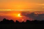 Sonnenuntergang in der Voreifel bei Euskirchen - 14.05.2011